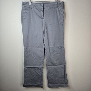 LOFT Charcoal Original Trousers Size 8